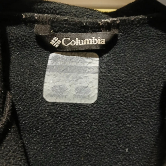 Columbia Black Zip-Up Jacket Size SMALL - Picture 2 of 4
